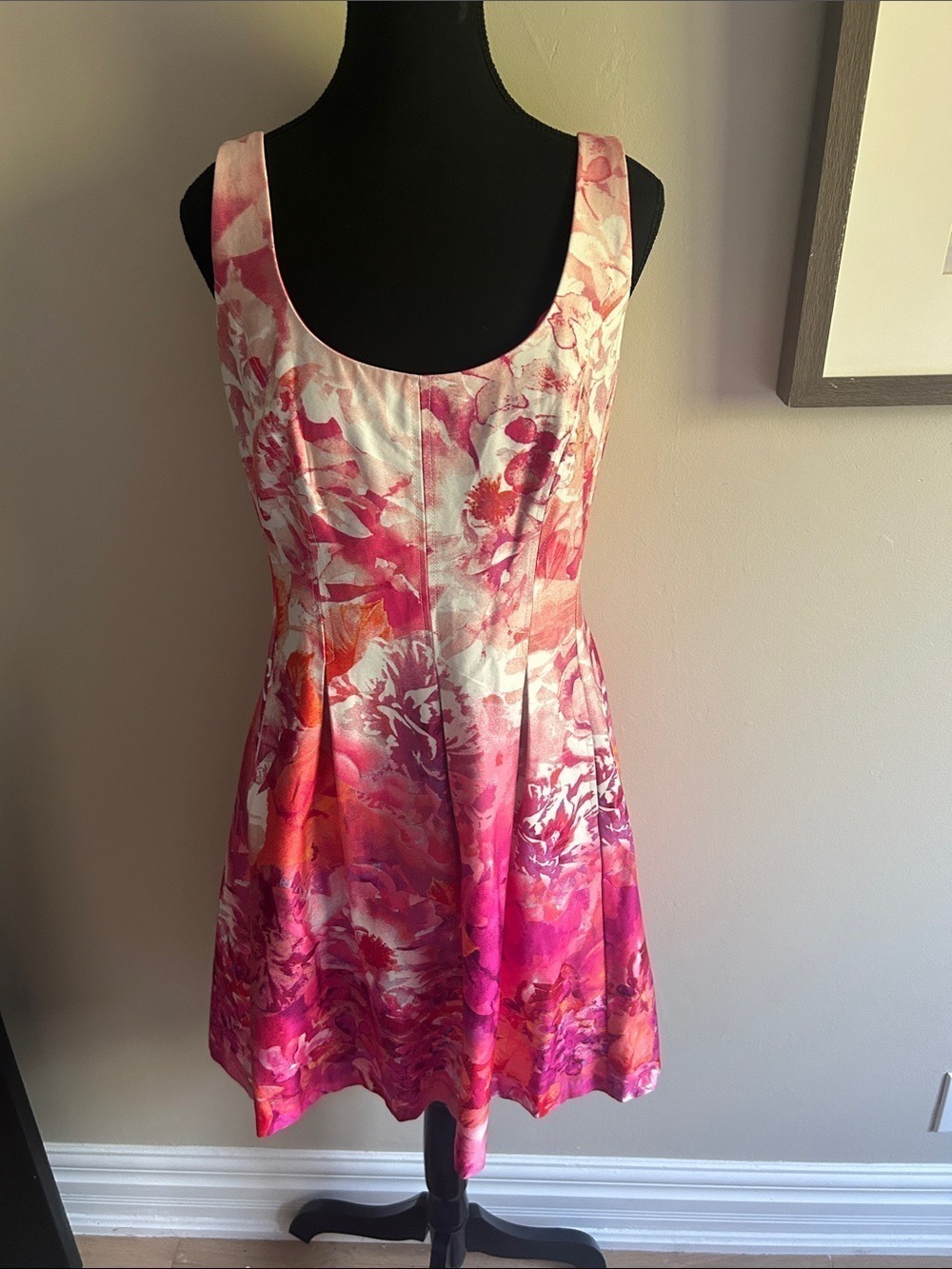Colourful garden/summer party dress from Jones& Co